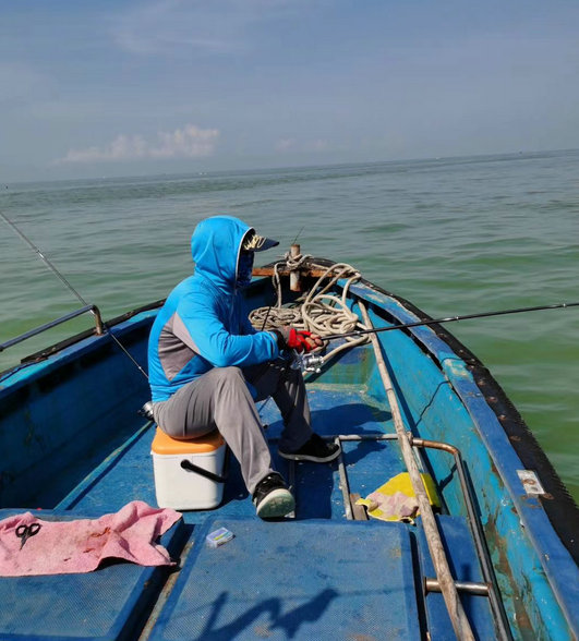 北海出海钓鱼