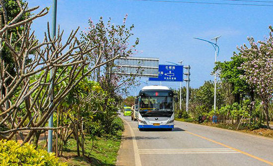 涠洲岛公交车