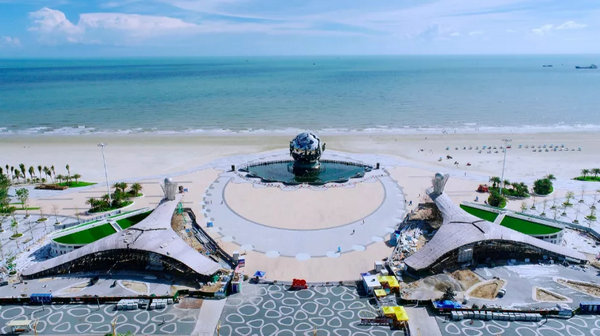 银沙逐浪区大门